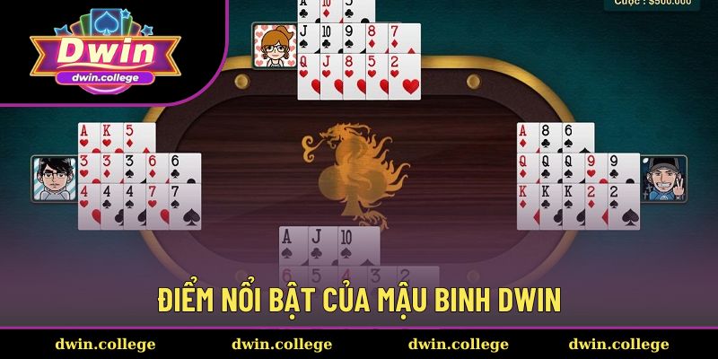 Ưu điểm của chuyên mục mậu binh DWIN